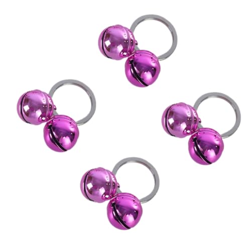 4 x Vintage-Messing-Glöckchen, laute Messingglocken, Katzenglocken, kleine Halsbandglocken 4 x Vintage-Messing-Glöckchen, laute Messingglocken, Katzenglocken, kleine Halsbandglocken von Kalttoy