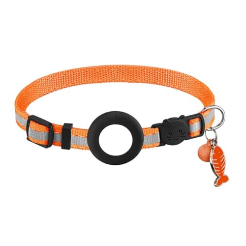 Anti-Verlust-Katzenhalsband, Sicherheits-Nylonhalsband mit Glöckchen, Haustierzubehör Anti-Verlust-Katzenhalsband, Sicherheits-Nylonhalsband mit Glöckchen, Haustierzubehör von Kalttoy