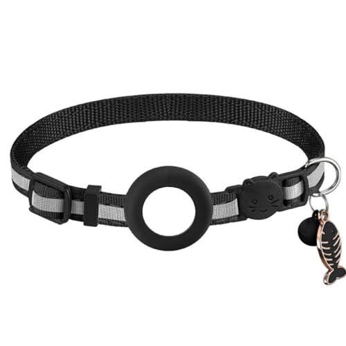 Anti-Verlust-Katzenhalsband, Sicherheits-Nylonhalsband mit Glöckchen, Haustierzubehör Anti-Verlust-Katzenhalsband, Sicherheits-Nylonhalsband mit Glöckchen, Haustierzubehör von Kalttoy