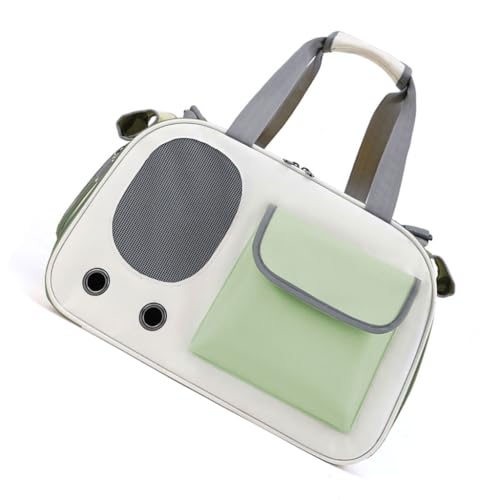 Atmungsaktive Handtasche für Outdoor-Welpen und Katzen, Tragetasche mit verbreitertem Griff von Kalttoy