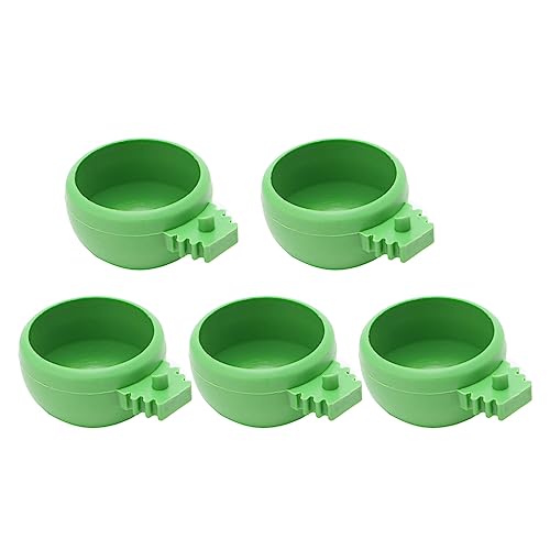 Bird Plastics Futternapf mit Griff, Futterbecher, Wasserschale für Papageienkäfig, geeignet für Sittiche, Wellensittiche, Vogel-Futterspender, Becher für Käfig, Geflügel, hängende Futterspender, Bird Plastics Futternapf mit Griff, Futterbecher, Wasserschale für Papageienkäfig, geeignet für Sittiche, Wellensittiche, Vogel-Futterspender, Becher für Käfig, Geflügel, hängende Futterspender, von Kalttoy