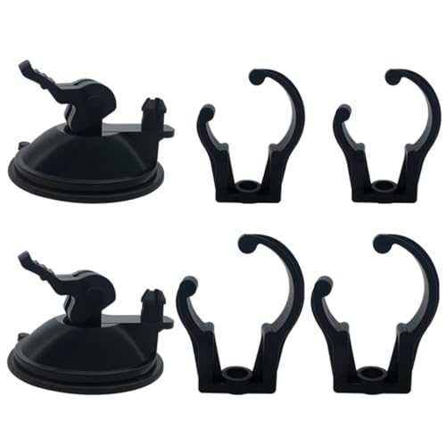 Kalttoy 1 Set Aquarium-Saugnäpfe für Aquarien, LED-Licht, offener Clip, Befestigungshalter von Kalttoy