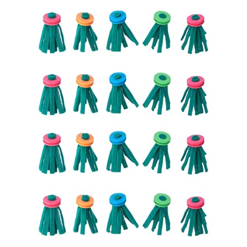 Kalttoy 20 Stück Fischeier Legemopp Künstliche Fischzucht Laichen Schiefer Fisch Mopp für Fische und Amphibien Kalttoy 20 Stück Fischeier Legemopp Künstliche Fischzucht Laichen Schiefer Fisch Mopp für Fische und Amphibien von Kalttoy