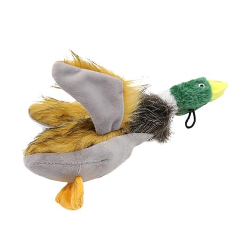 Kalttoy Gefülltes Hundespielzeug, Quietsch-Plüschente, weiches Kauspielzeug für Welpen und kleine Hunde Kalttoy Gefülltes Hundespielzeug, Quietsch-Plüschente, weiches Kauspielzeug für Welpen und kleine Hunde von Kalttoy