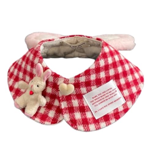 Kalttoy Haustier-Halsband mit niedlichen Hasenohren, Dekoration, Haustier-Schal, Spucktuch, niedlicher Katzenumhang Kalttoy Haustier-Halsband mit niedlichen Hasenohren, Dekoration, Haustier-Schal, Spucktuch, niedlicher Katzenumhang von Kalttoy