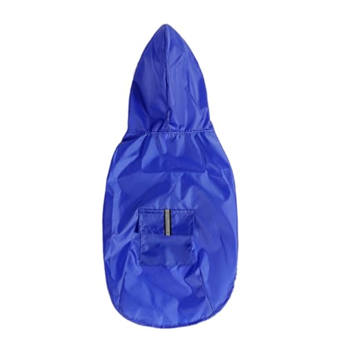 Kalttoy Hunde Regenmantel Wasserdicht Hoodie Mantel Ponchos Regenmantel mit reflektierenden Streifen von Kalttoy