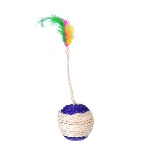 Kalttoy Indoor Cat Kratzspielzeug Bälle Teaser Federspielzeug Langeweile Katze Sisal Seil Spielzeug Kalttoy Indoor Cat Kratzspielzeug Bälle Teaser Federspielzeug Langeweile Katze Sisal Seil Spielzeug von Kalttoy