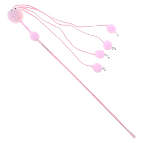 Kalttoy Interaktiver Katzenstab, niedliche Quasten, Zauberstab mit kleinen Glocken, buntes Katzenjagdspielzeug Kalttoy Interaktiver Katzenstab, niedliche Quasten, Zauberstab mit kleinen Glocken, buntes Katzenjagdspielzeug von Kalttoy