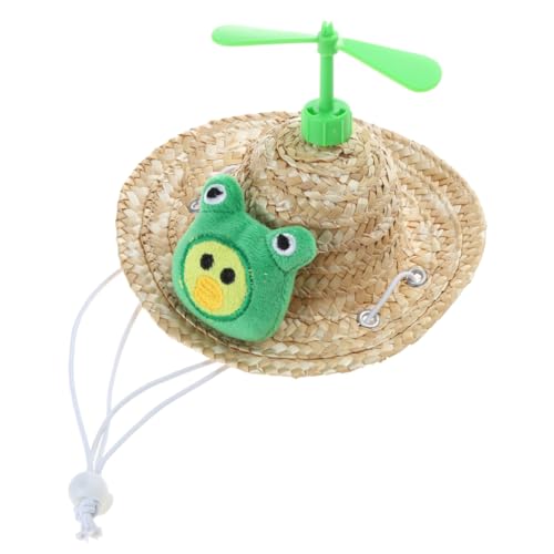 Katzen Bambus Libelle Kostüm Hut Welpe Sommer Sonnenhut Kleine Hunde Coole Kopfbedeckung Katzen Bambus Libelle Kostüm Hut Welpe Sommer Sonnenhut Kleine Hunde Coole Kopfbedeckung von Kalttoy