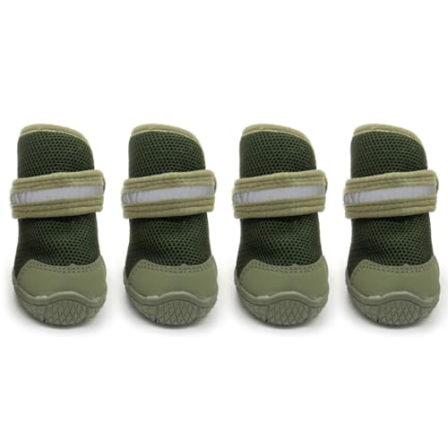 Leichte Hundeschuhe, atmungsaktiv, rutschfest, 4 Stück von Kalttoy