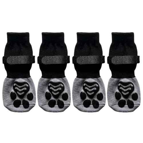 Outdoor-Hundesocken, schützend, verstellbar, Winter-Hundeschuhe für den Außenbereich von Kalttoy