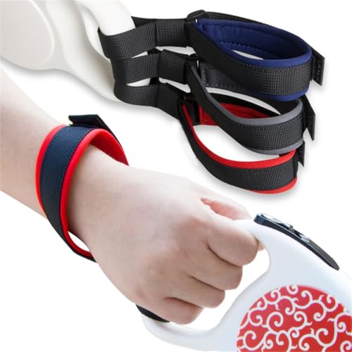 Strapazierfähige Hundeleine mit drehbarem Armband, weich gepolsterter Griff zum Spazierengehen von Kalttoy