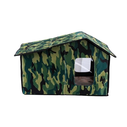 Wasserdichtes Katzenhaus Hundehaus Haustier Outdoor Katzenhaus Outdoor Regendicht Haus von Kalttoy
