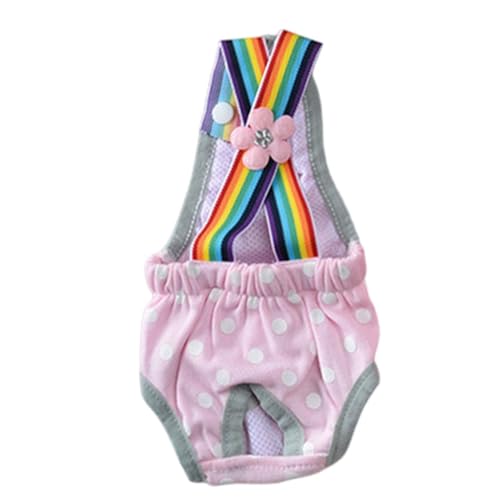 Windeln für Mädchen, Hunde, Shorts, niedlicher Druck, mit Hosenträgern, Sanitärhöschen Windeln für Mädchen, Hunde, Shorts, niedlicher Druck, mit Hosenträgern, Sanitärhöschen von Kalttoy