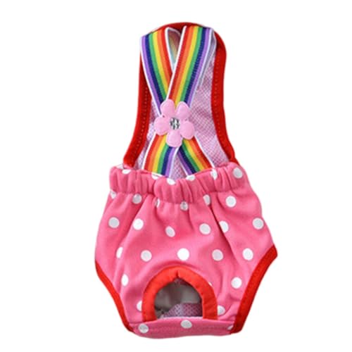 Windeln für Mädchen, Hunde, Shorts, niedlicher Druck, mit Hosenträgern, Sanitärhöschen Windeln für Mädchen, Hunde, Shorts, niedlicher Druck, mit Hosenträgern, Sanitärhöschen von Kalttoy