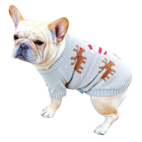 Winter-Hundepullover, Weihnachtskleidung, warm, weich, winddicht, Haustier-Hundepullover von Kalttoy