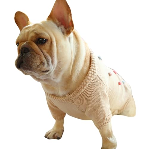 Winter-Hundepullover, Weihnachtskleidung, warm, weich, winddicht, Haustier-Hundepullover von Kalttoy