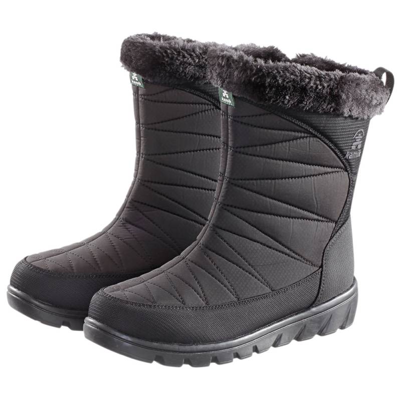 Kamik Damen Stiefel Hannah Zip schwarz, Gr. 37 von Kamik