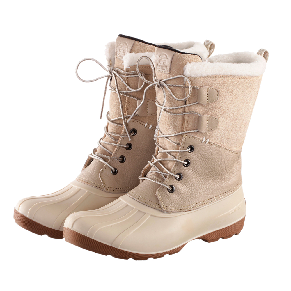 Kamik Damen Stiefel Simona beige, Gr. 37 von Kamik