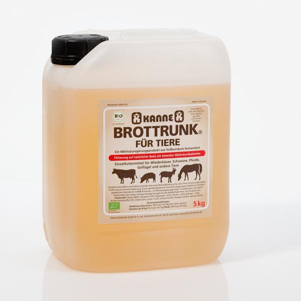 Kanne Brottrunk für Tiere - 5 Liter mit wertvollen Enzymen Kanne Brottrunk für Tiere - 5 Liter mit wertvollen Enzymen von Kanne