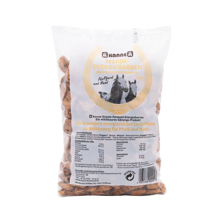 Kanne Ferment Energiebarren 1kg Energiereicher Leckerbissen von Kanne