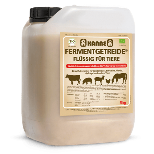 Kanne Fermentgetreide - flüssig, 25l Für die Darmflora von Kanne