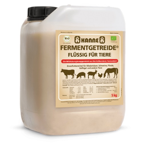 Kanne Fermentgetreide flüssig, 5l. aus kontrolliert biologischem Anbau Kanne Fermentgetreide flüssig, 5l. aus kontrolliert biologischem Anbau von Kanne