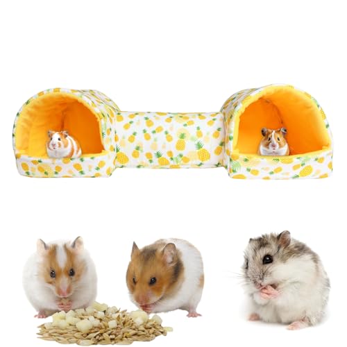 Kanoauo Hamster Versteck Haus - Kleintier Tunnel Und Röhren - rutschfeste Käfigzubehör und Haus für Chinchillas Frettchen Kaninchen und andere Kleintiere Kanoauo Hamster Versteck Haus - Kleintier Tunnel Und Röhren - rutschfeste Käfigzubehör und Haus für Chinchillas Frettchen Kaninchen und andere Kleintiere von Kanoauo