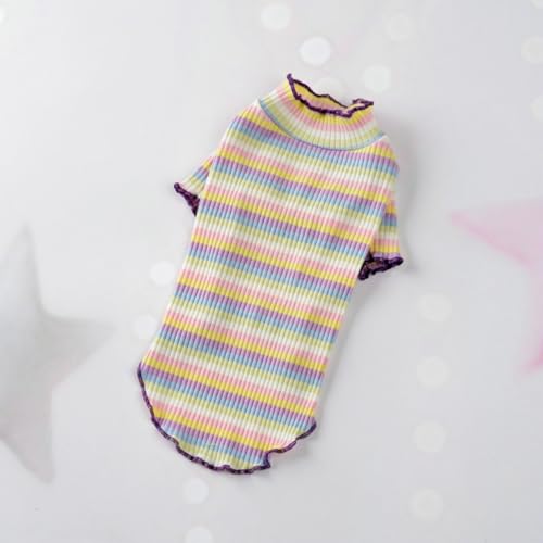 Alle Baumwoll-Frühling und Herbst Haustier Basisshirt, alle Baumwolle elastischen Streifen Winter Stil Pullover Hundekleidung Alle Baumwoll-Frühling und Herbst Haustier Basisshirt, alle Baumwolle elastischen Streifen Winter Stil Pullover Hundekleidung von Kanying