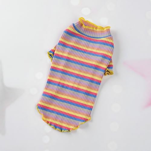 Alle Baumwoll-Frühling und Herbst Haustier Basisshirt, alle Baumwolle elastischen Streifen Winter Stil Pullover Hundekleidung Alle Baumwoll-Frühling und Herbst Haustier Basisshirt, alle Baumwolle elastischen Streifen Winter Stil Pullover Hundekleidung von Kanying