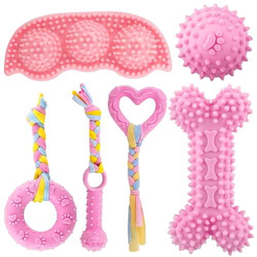 Kapetgo Kauspielzeug für Welpen, niedliches blaues Welpenspielzeug, kleines Hundespielzeug, weiches Gummiseil, Hundespielzeug, lustiger Knochenball, Reinigung der Zähne, Kauspielzeug, Welpen, Kapetgo Kauspielzeug für Welpen, niedliches blaues Welpenspielzeug, kleines Hundespielzeug, weiches Gummiseil, Hundespielzeug, lustiger Knochenball, Reinigung der Zähne, Kauspielzeug, Welpen, von Kapetgo