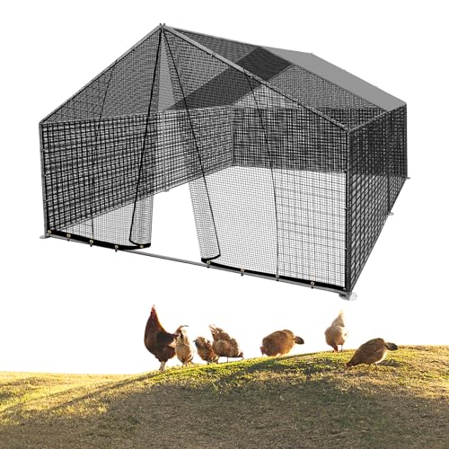 Kapler hühnerstall Outdoor Verzinkter Hühnercoop Geflügelstall 4 * 3 * 2m-XL Chicken coop mit Tür-Begehen winterfes Material Kapler hühnerstall Outdoor Verzinkter Hühnercoop Geflügelstall 4 * 3 * 2m-XL Chicken coop mit Tür-Begehen winterfes Material von Kapler