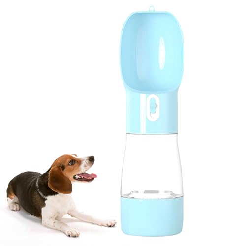 Auslaufsichere, tragbare Flasche für Haustier-Hydratation und Snack-Aufbewahrung – Outdoor-Begleiter für Hunde und Katzen von Kapmore