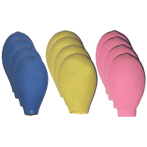 Gummi-Pfotenschutz für Welpen, 12 Stück, sichere elastische Schuhe für Hunde, Kätzchen, Regenschuhe, waschbares Zubehör von Kapmore