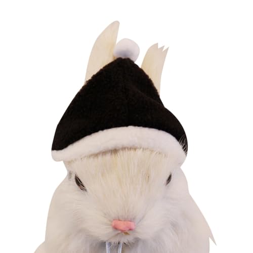 Haustier-Plüschhut, Meerschweinchen, kleines Kostüm, Hamster, weich für Käfig, schöne Foto-Requisite, Weihnachten von Kapmore