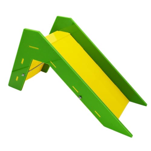 Interaktives Papageienspielzeug mit stabiler Acrylrutsche und Kletterleiter – fesselnder Vogelspaß von Kapmore