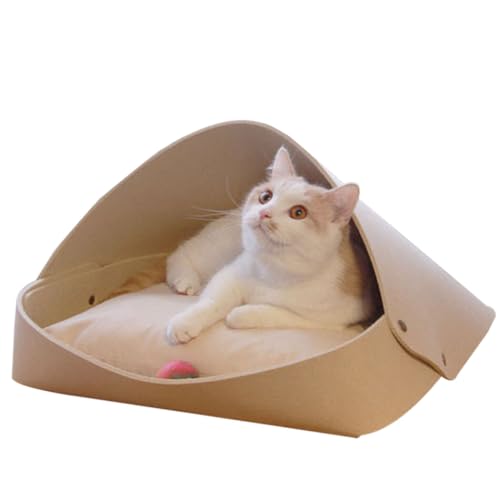 Kapmore Betten für Haustierschlummer, Katzentasche, Schlafbedarf, waschbar, innovativ, Schlafbett für Katzen von Kapmore