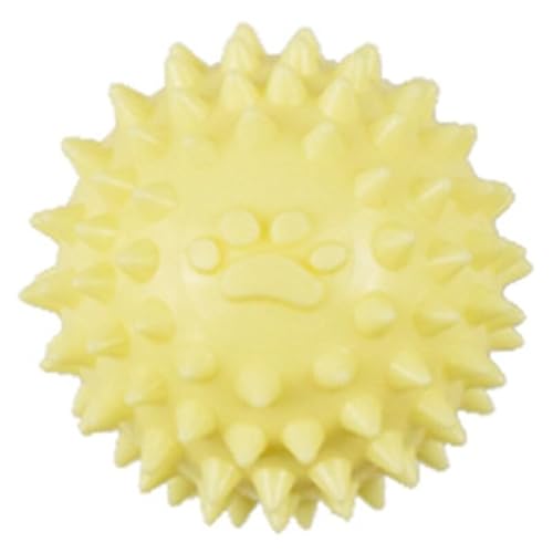 Kapmore Bouncy Dog Bite Toy Ball, Chewable Spike Molar Rubber Chew Toy for Aggressive Puppy von Kapmore