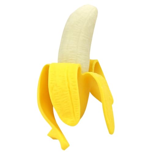 Kapmore Kauspielzeug für Welpen, Bananenform, flexibel, weich, interaktives Training, Gummi, Kauspielzeug Kapmore Kauspielzeug für Welpen, Bananenform, flexibel, weich, interaktives Training, Gummi, Kauspielzeug von Kapmore