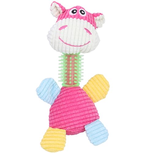 Kapmore Plüsch-Spielzeug in Tierform, weich, quietschend, lustig, zahnend, niedlich, mehrfarbig, Kätzchenspielzeug von Kapmore