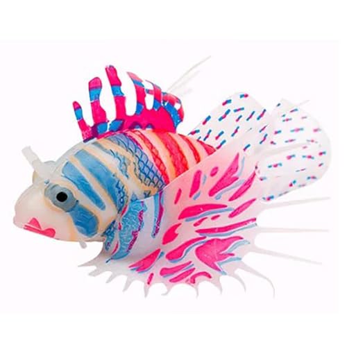 Kapmore Realistische dekorative künstliche Fische aus Silikon: lebensechte leuchtende Aquarien, bunte künstliche Dekoration von Kapmore