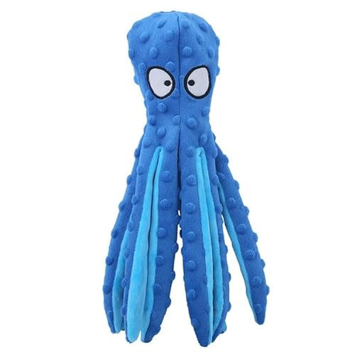 Kapmore Training Stofftier Octopus Plüschform Quietschender Hund Interaktives Welpenkauen Niedlich Lustiges Haustier Zahnen Spielzeug Kapmore Training Stofftier Octopus Plüschform Quietschender Hund Interaktives Welpenkauen Niedlich Lustiges Haustier Zahnen Spielzeug von Kapmore