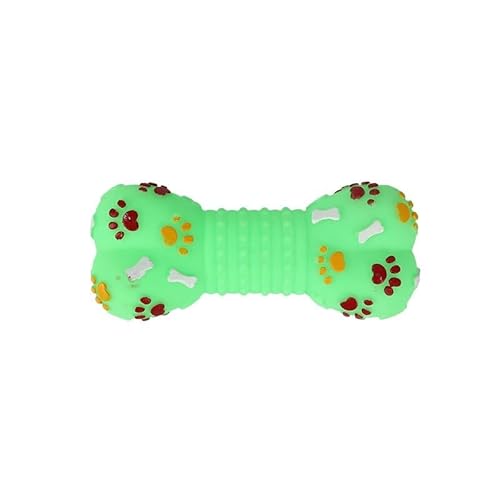 Kapmore Welpen-Spielspielzeug für Haustiere, Welpen, robust, interaktiver Sound, quietschendes Training, Knochenform, lustiger Kunststoff Kapmore Welpen-Spielspielzeug für Haustiere, Welpen, robust, interaktiver Sound, quietschendes Training, Knochenform, lustiger Kunststoff von Kapmore
