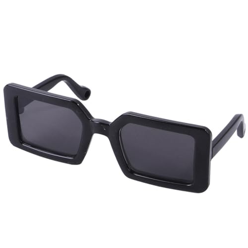 Tragbare, einfache, niedliche Brille: lustige, leichte Sonnenbrille für Hunde, Haustierzubehör, Kostüm, Katze, Größe M, S von Kapmore