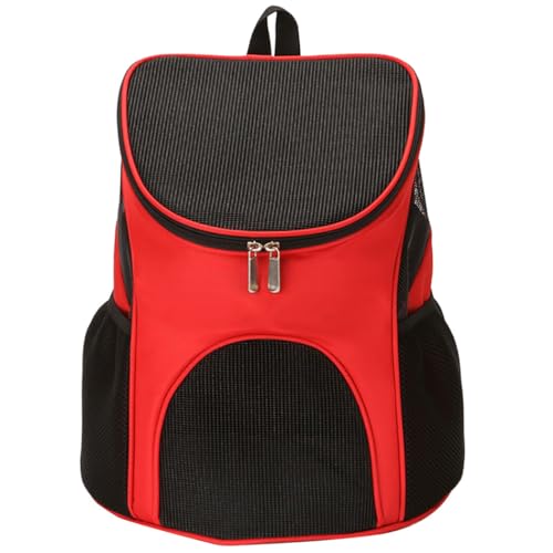 Verstellbarer Stoffrucksack für Katzen und kleine Hunde, atmungsaktive und faltbare Haustier-Tragetasche mit praktischer Nylon-Reisetasche, tragbare weiche Tiertasche von Kapmore