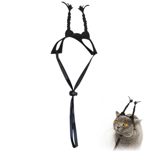 Verstellbares Halloween-Haarband für Haustiere, blutgespritzt, lustiges Hunde-Kopfstück, Katzen-Cosplay-Zubehör von Kapmore
