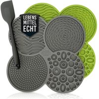 KaraLuna Hunde Leckmatte lebensmittelecht I Mit Saugnapf & Spachtel KaraLuna Hunde Leckmatte lebensmittelecht I Mit Saugnapf & Spachtel von KaraLuna