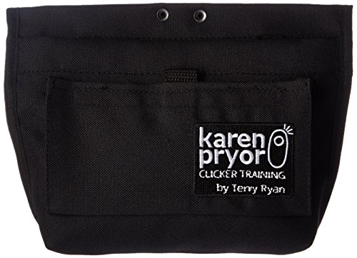 Karen Pryor Clicker Training Terry Ryan Beutel für Leckerlis, Schwarz, 1 Count (Pack of 1) von Karen Pryor Clicker Training