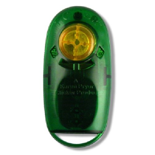 Jewel i-Click Karen Pryor Clicker Product Klicker Training (transluzent grün) von Karen Pryor