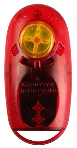 Jewel i-Click Karen Pryor Clicker Product Klicker Training (transluzent rot) von Karen Pryor